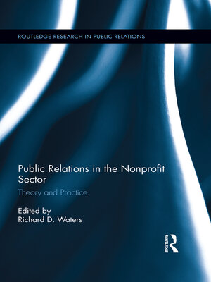 cover image of Public Relations in the Nonprofit Sector